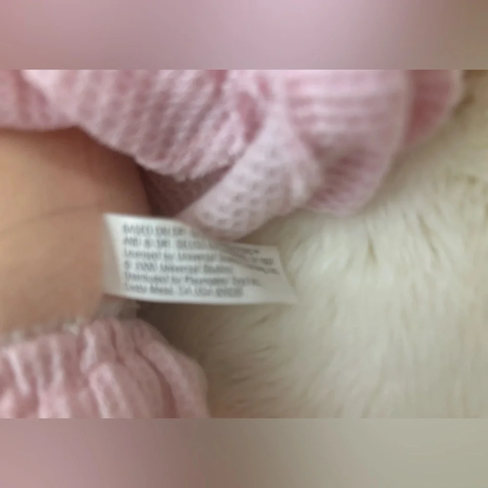 Cindy Lou Who Soft Body Doll Twirling Braids Dr Seuss Grinch 2000 Playmates Toys - Picture 9 of 10